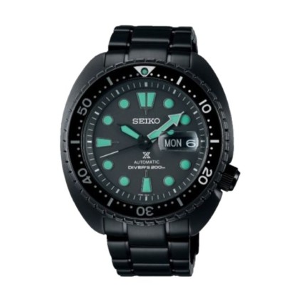 SEIKO PROSPEX SRPK43K1 DAY/DATE FUNCTION BLACK STAINLESS STEEL STRAP ANALOG MEN WATCH